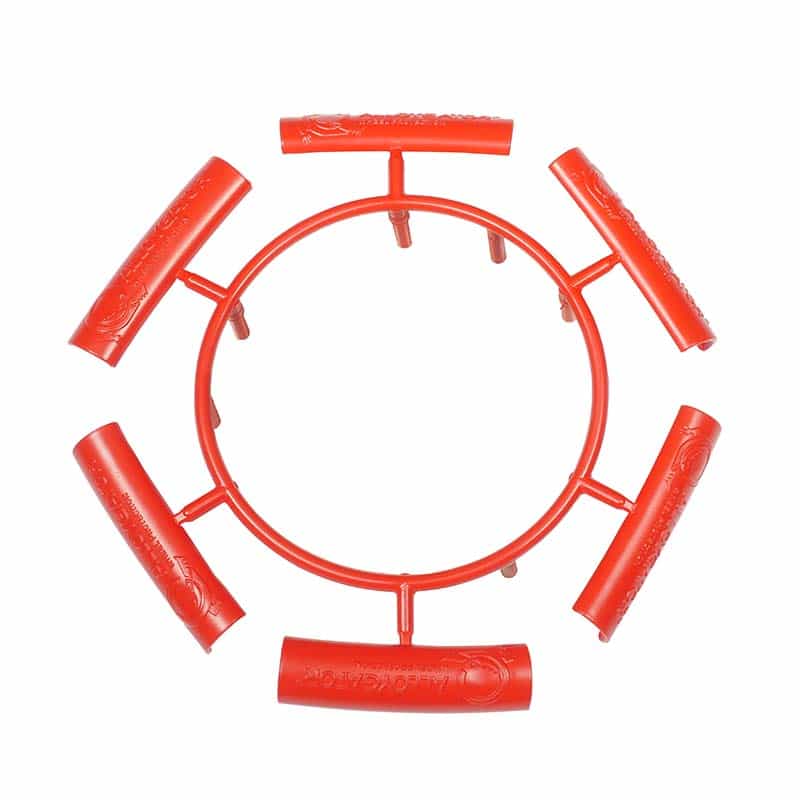 View Of 6 x Red Joining Clips For AlloyGator Wheel Protectors