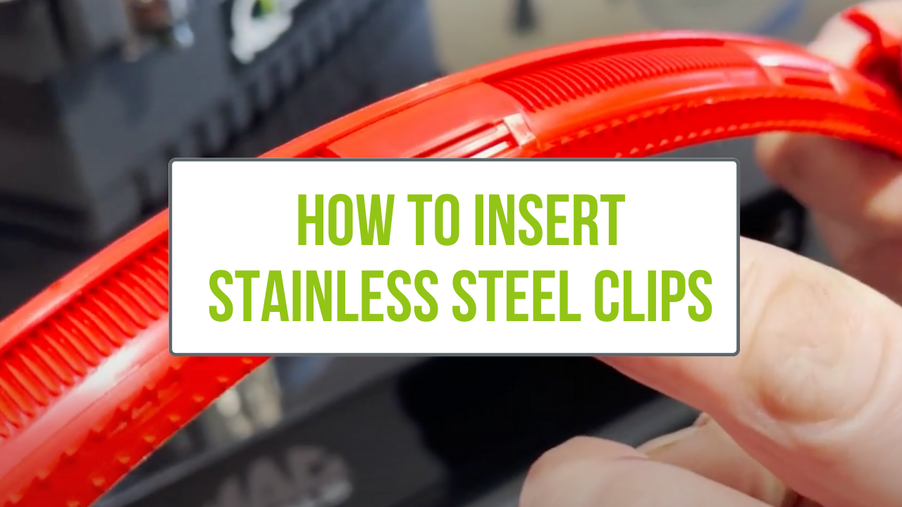 How to insert Stainless Steel Clips