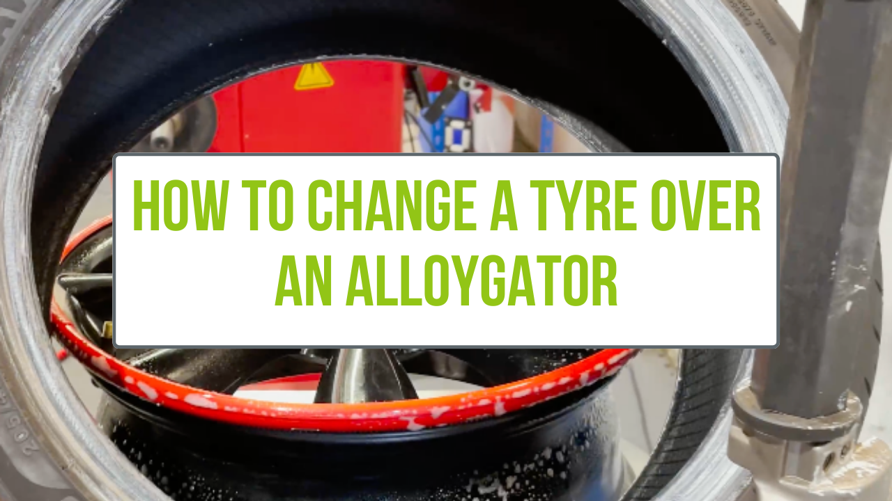 How to change a tyre over an AlloyGator