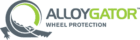 AlloyGator PNG Logo Grey and Green