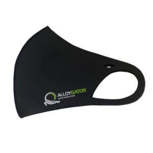 AlloyGator branded face mask, Covid-19 protection