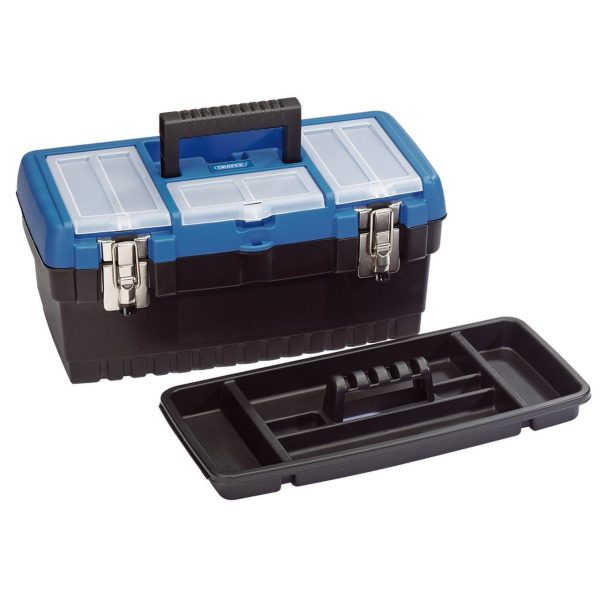 Draper Tool Organiser Box with Tote Tray